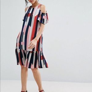 ASOS Cold Shoulder Dress
